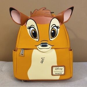 Loungefly Disney Bambi Cosplay Mini Backpack NWT